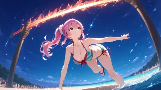 逢川めぐみ · SeaArt #4456