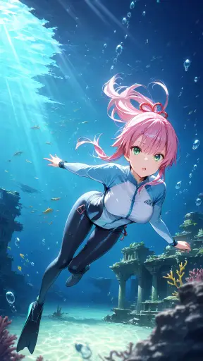 逢川めぐみ · SeaArt #3989